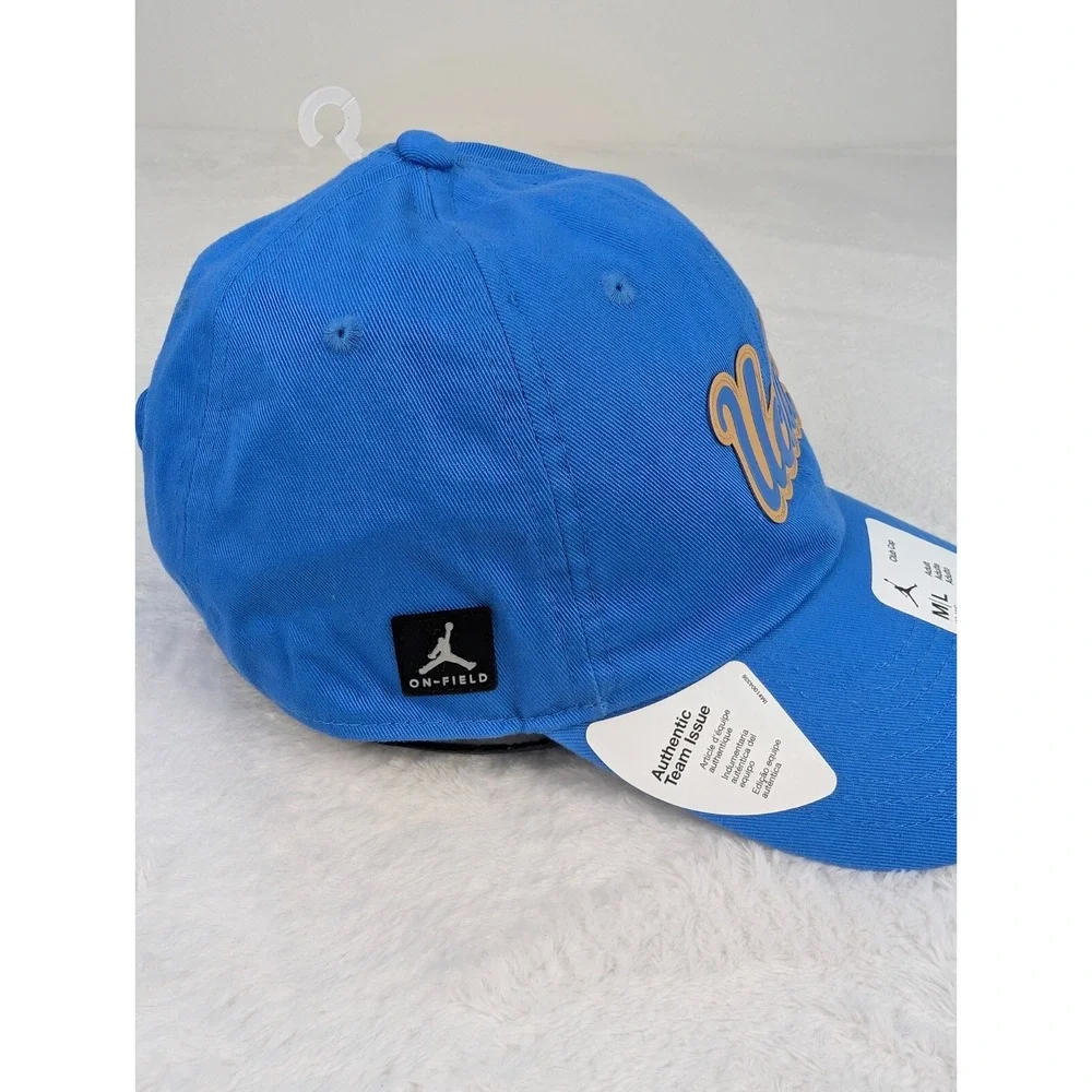 UCLA Bruins‎ Jordan Club Hat Adult Unisex M/L Blue On Field Adjustable NWT